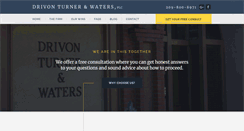 Desktop Screenshot of drivonlaw.com